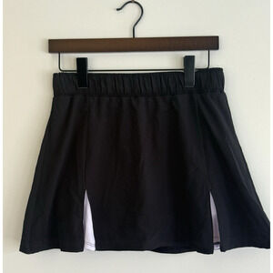 Sincerely Jules Skort Women Small Black Skirt Tennis Golf Shorts Active NWOT